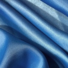 Ткань Атлас королевский стрейч (голубой)